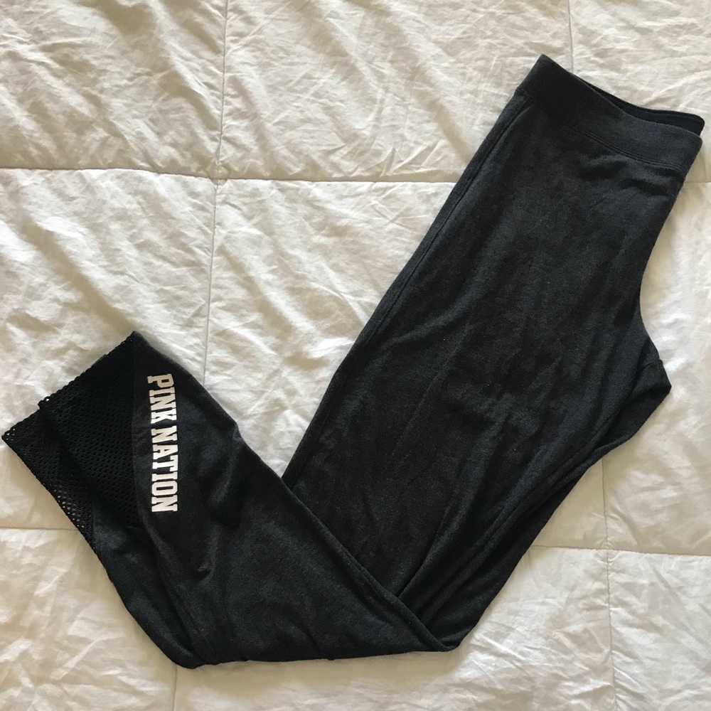 Pink Victoria’s Secret Cropped leggings